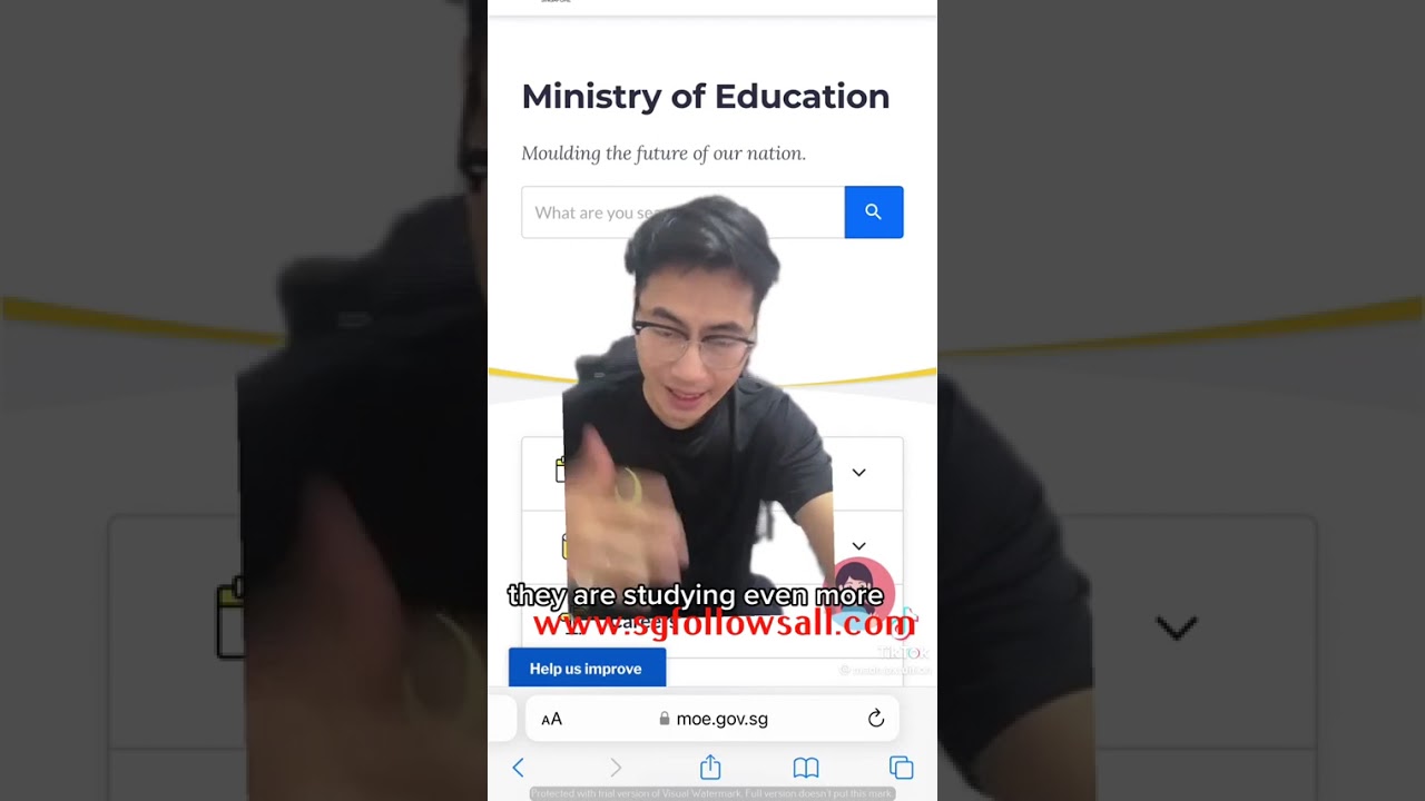 Difference between elite and average students in Singapore