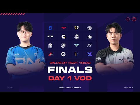 파이널 DAY 1 ⎮ 2025 PWS [배틀그라운드] [배그]