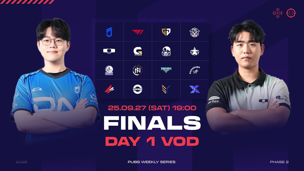 파이널 DAY 1 ⎮ 2025 PWS [배틀그라운드] [배그]