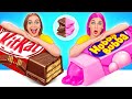 風船ガムvsチョコレートフードチャレンジ #2 TeenDO Challenge