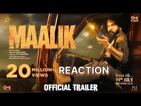 MAALIK: Official Trailer Reaction 🔥| Chai With Supriya | Rajkummar Rao | Manushi Chhillar | Pulkit |