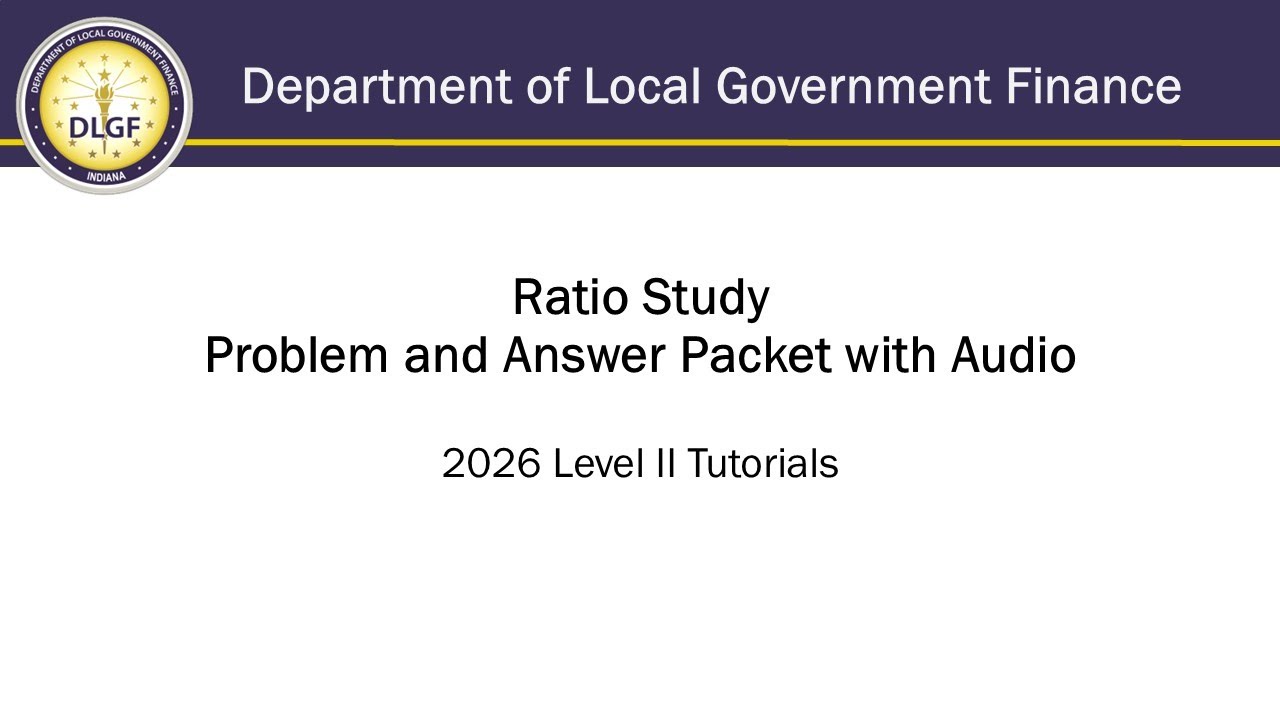 2026 Level II Ratio Study Problem Answer Packet - YouTube