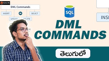 DML Commands in Telugu | Data Manipulation Language in Telugu | SQL in Telugu