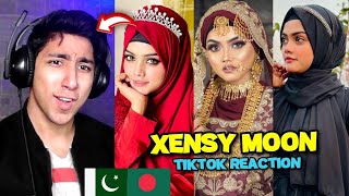 Pakistani React on Bangladeshi Tiktoker | Xensyy moon TikTok Videos | Maadi Reacts