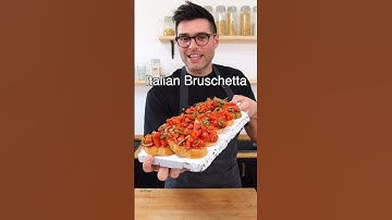 Italian Bruschetta (appetizer and side dish idea)