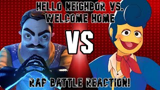 Completely One-Sided | Hello Neighbor Vs. Welcome Home Rap Battle REACTION!