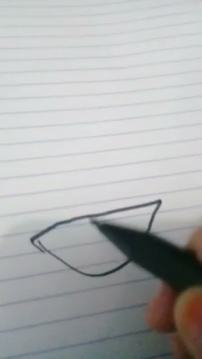 cara menggambar mulut