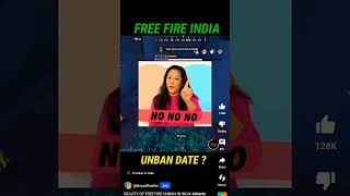 reality of free fire unban in india #shorts #freefireshorts