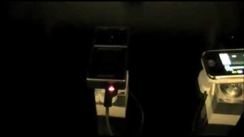 Samsung l7410 Mobile Projector Phone - Live @ MWC 2009