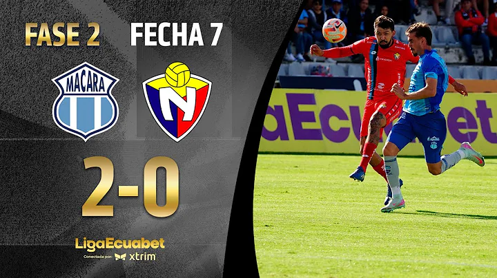 FULL SUMMARY: MACARÁ 2-0 EL NACIONAL | ECUABET LEAGUE SERIES A PHASE 2 - MATCHDAY 7