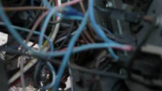 '71 VW Bus instrument panel wiring