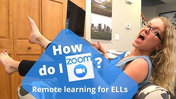 Remote Learning for Beginner English Students | Zoom for ELLs