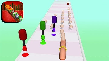 NAIL STACK GAMEPLAY | ALL LEVELS 35-36