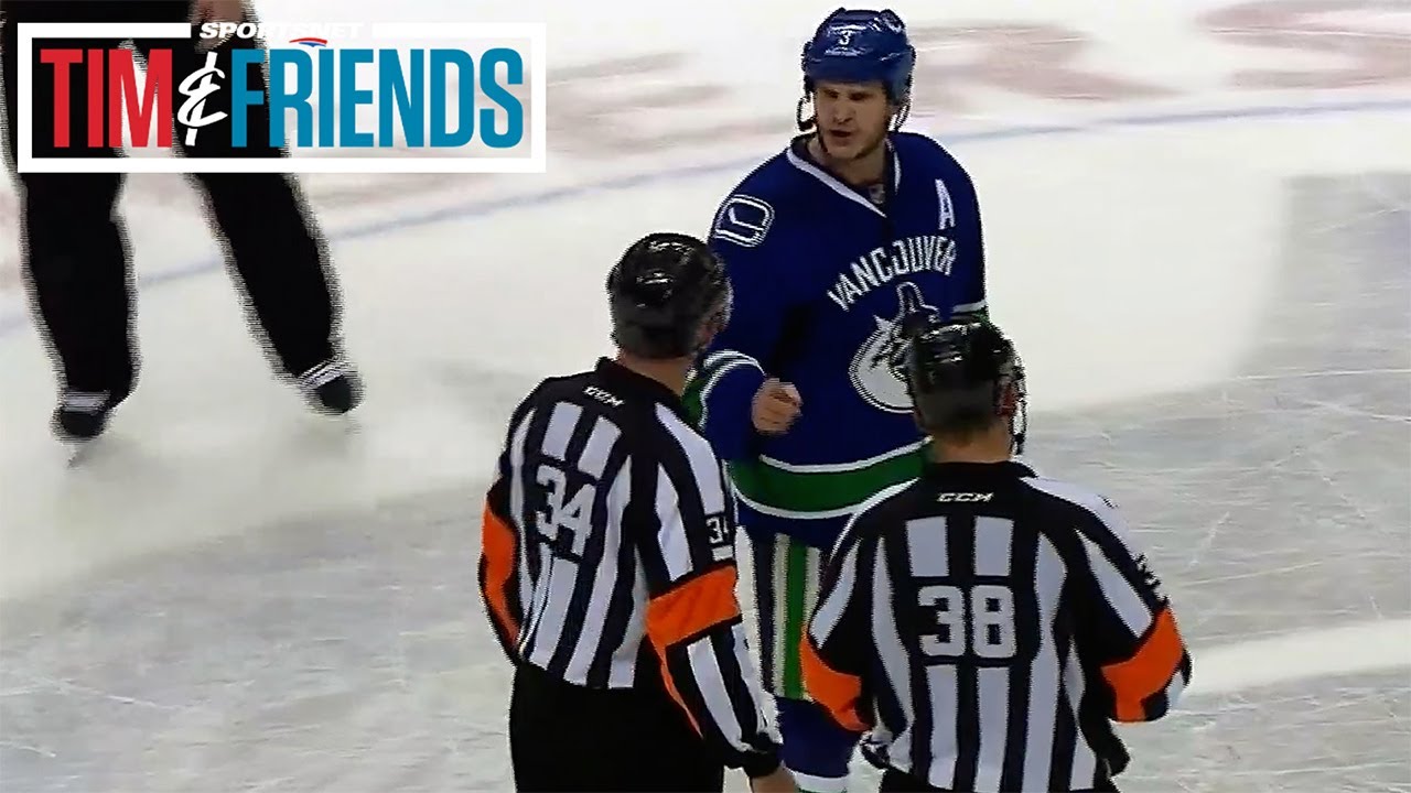 Bieksa On NHL Refs: “Just be nice to ‘em!” | Tim & Friends