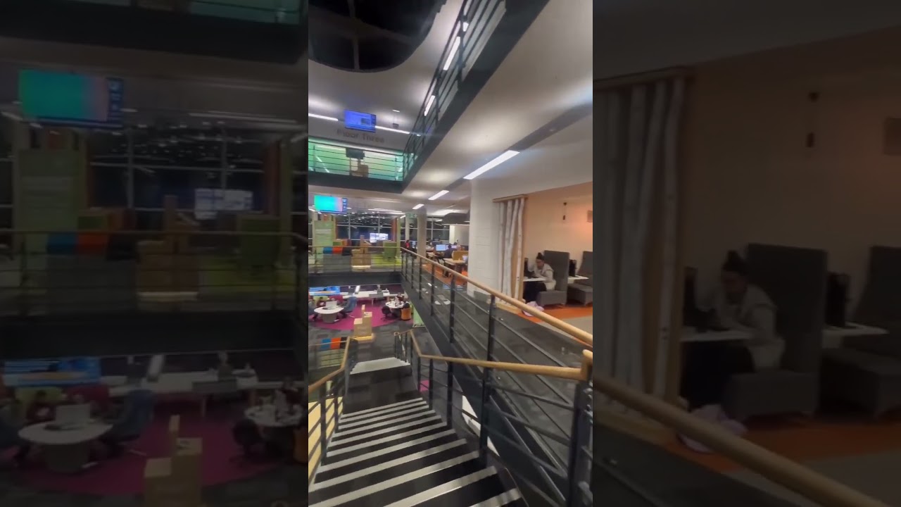 Inside Teesside University Library: A Tour by Balen 📚✨ | Teesside University ISC