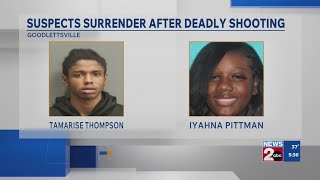2 suspects in Goodlettsville homicide surrender