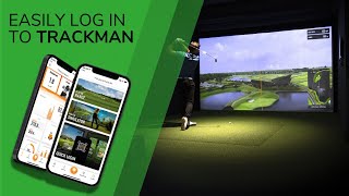 How To Login To Your Trackman Golf Simulator Profile Using Your Phone screenshot 2