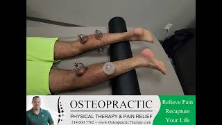 Cupping for tight calves!