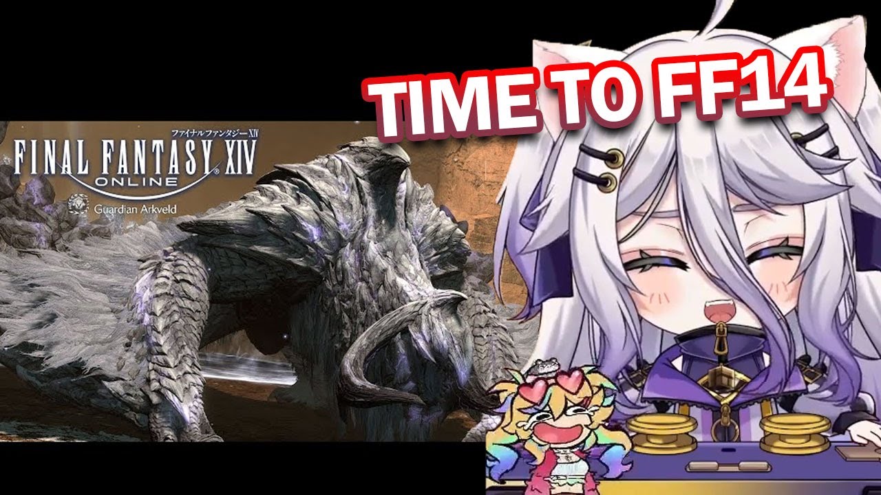Henya and Arielle Fought Arkveld in FF14 For 4 Hours Highlight`