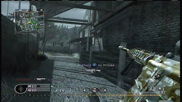 Noob plays Cod4 Multiplayer Episode 1