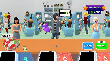Cashier 3D Gameplay Part 2 (Android)