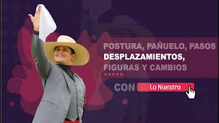 💃🕺 Learn marinera 🔴 ONLINE with the Lo Nuestro academy | Model class | Basic