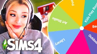 Spinning a Wheel to Decide My Sims 4 Build Challenge *I Struggle*