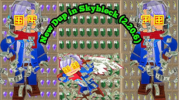 Found New Duplicate Glitch in the Skyblock (2.20.6) Blockman Go [2.20.6] #ggamerbg