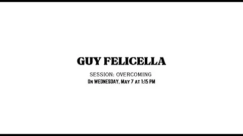 GUY FELICELLA On Overcoming Substance Abuse | Conference 2025