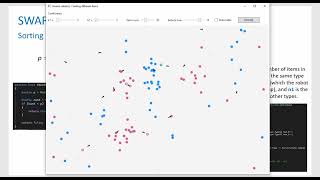 SWARM ROBOTICS / Sorting different objects