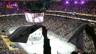 T-Mobile Arena Vegas Golden Knights Game View From Section 211 Row Q.