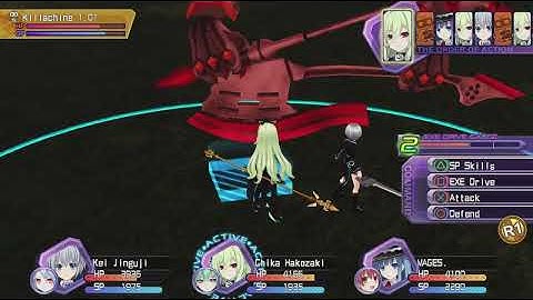 Hyperdimension Neptunia Re;Birth1 + Boss 12 Killachine 1.01 (Spoiler warning)
