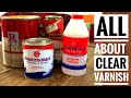 What Is Clear Varnish ..All About Clear Varnish..How to Clean ur Brushes ?  Uses Of  Clear Varnish