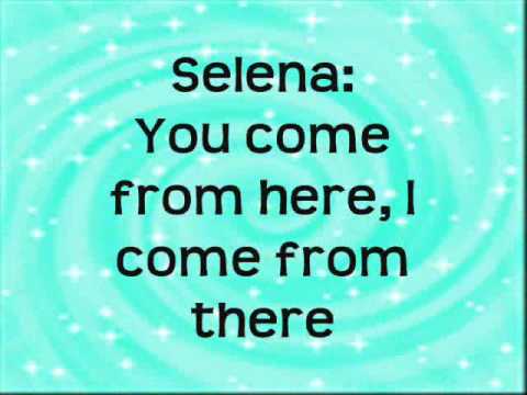 One and the Same - Demi Lovato and Selena Gomez - Duet. - Onscreen Lyrics
