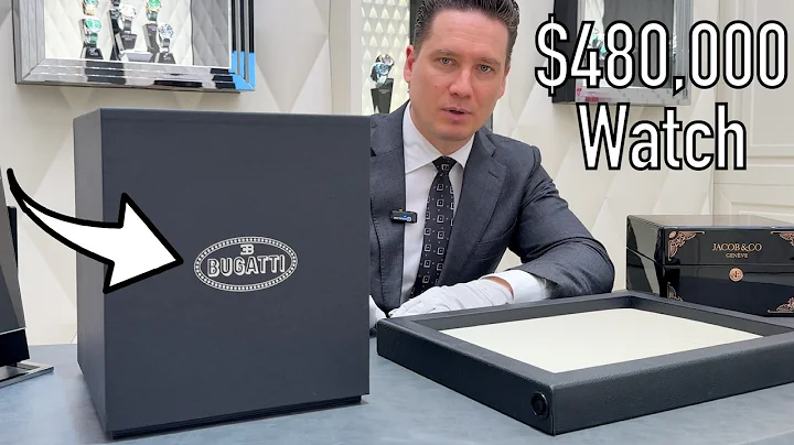 THE $480,000 Jacob & Co Bugatti Chiron Tourbillon - Luxury Watch Shopping Dubai Mall