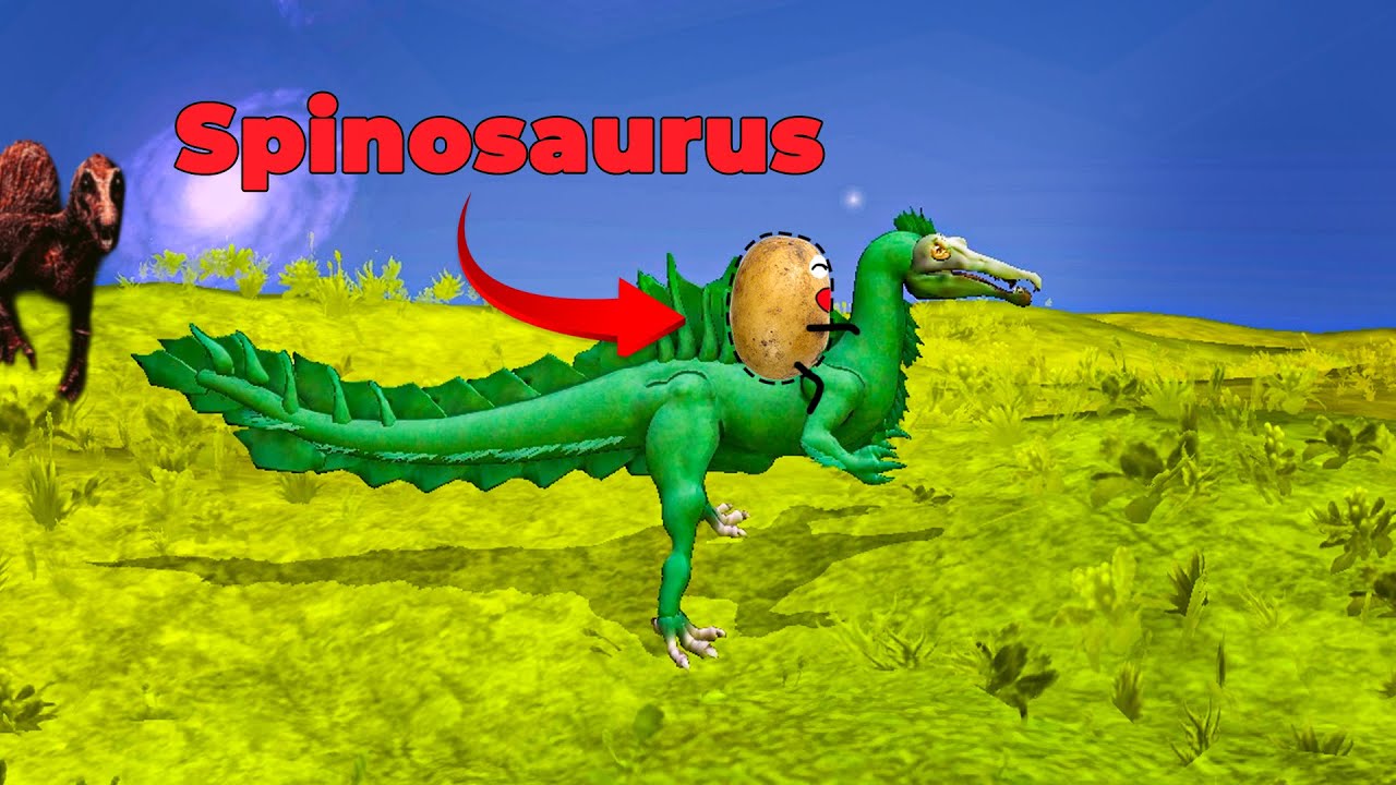 Tôi Đã Tạo Ra SPINOSAURUS Trong SPORE #RD2 | Khoai Tây