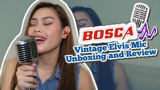 BOSCA VINTAGE ELVIS MIC UNBOXING AND REVIEW | Shopee PH