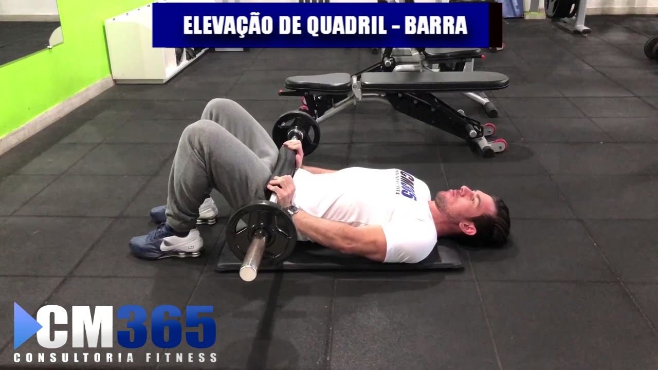 Elevação de Quadril Barra exercícios de português para estrangeiros verbos