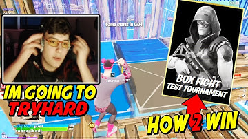 Clix Goes Full Try Hard After Getting *PICKAXED* in The FIRST Ever Official BoxFight Tournament