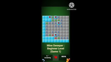 Mine Sweeper :Beginner Level (Game 1)