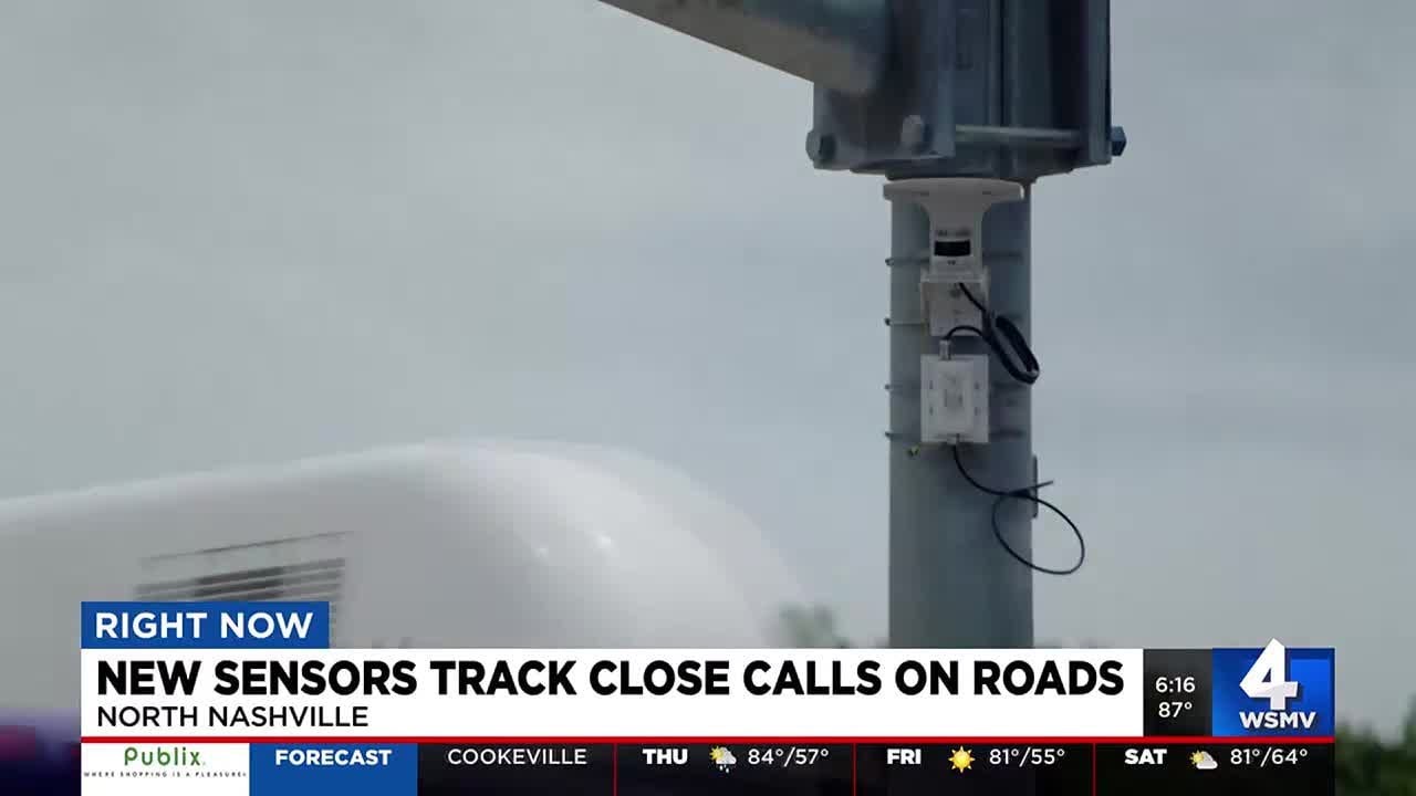 New sensors track close calls on road