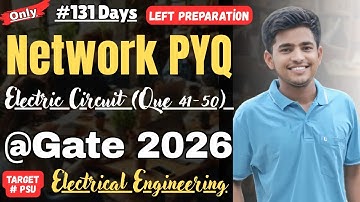 Network GATE PYQs Electrical Engineering #gate2026 #gatepyqs #gatepreparation #electricalengineering