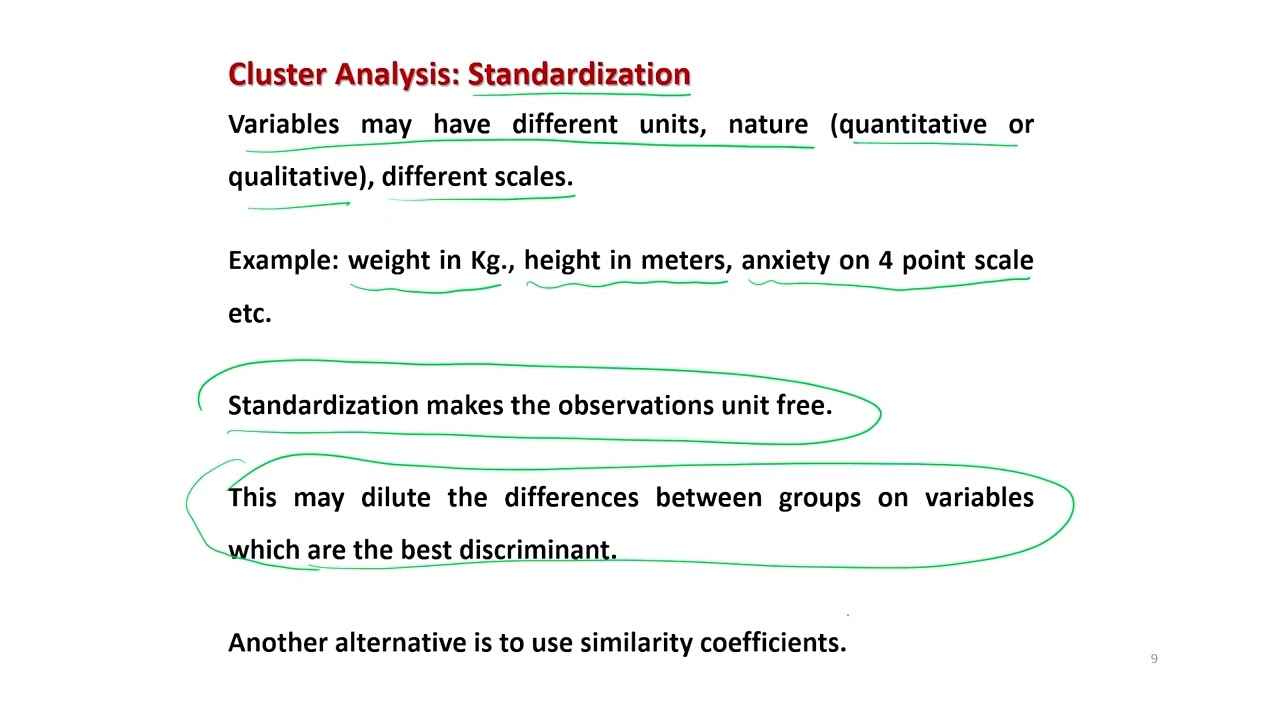 Lecture 48 : Cluster Analysis: Basic Concepts and Definitions