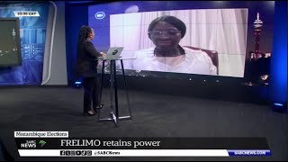 Mozambique Elections | FRELIMO retains power - High Commissioner Maria Manuela Lucas
