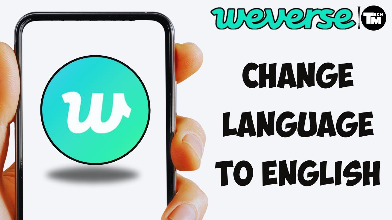 How To Change Weverse Language To English YouTube