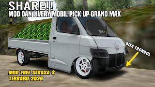 CEPER ABISSZ‼️SHARE LIVERY MOD MOBIL PICK UP GRAND MAX BY @119CONCEPTWORKSHOP FREE PPL screenshot 1