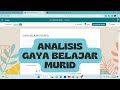 Analisis Hasil Kuesioner Gaya Belajar Murid