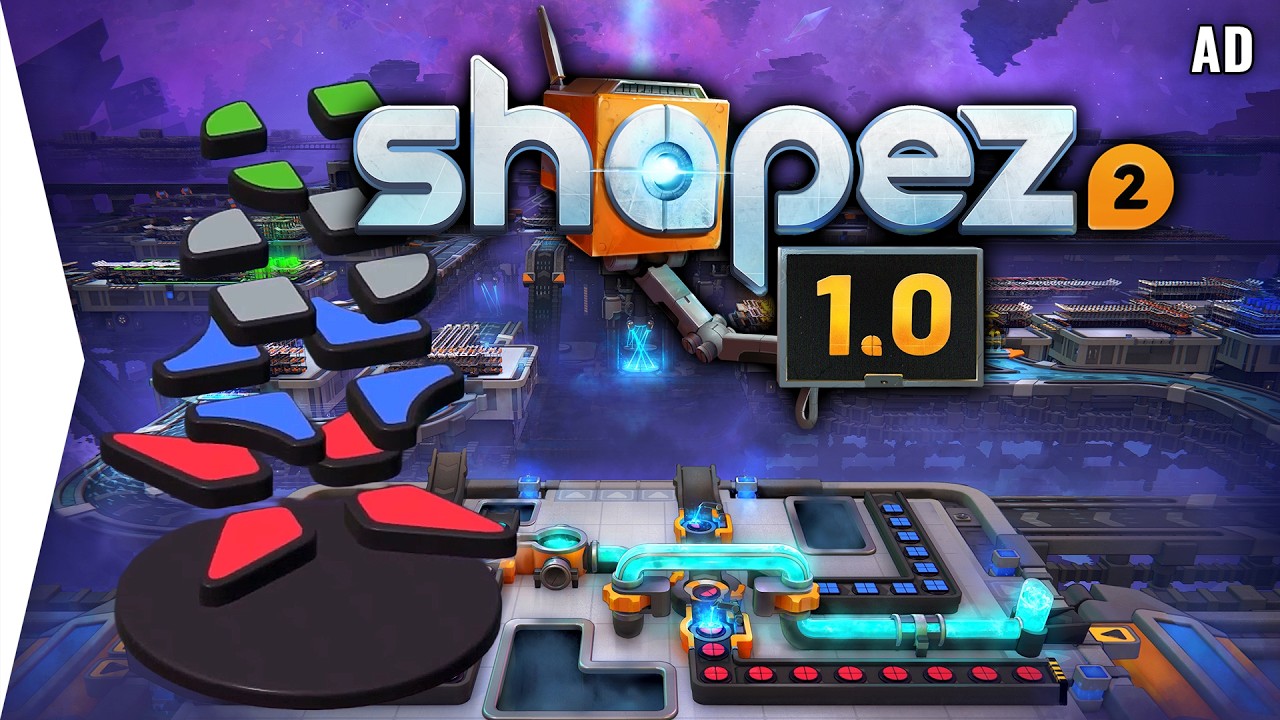 One Of The Best New Factory Automation Sims of 2026 | Shapez 2