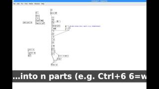 Pure Data Live Patching Generative Melody By Rounding Net Worth