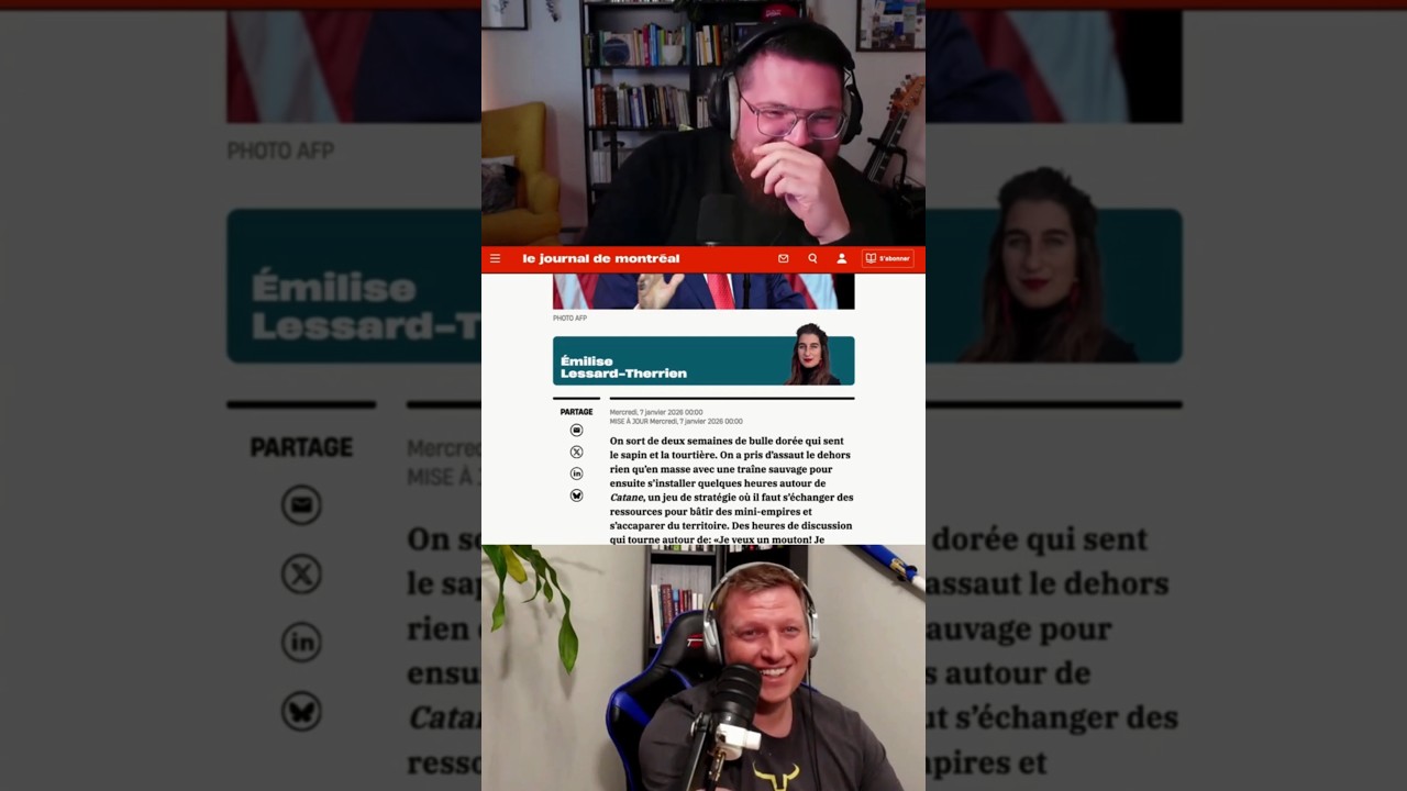 Le premier texte d’Émilise Lessard-Therrien de 2026 ! #podcast #quebec